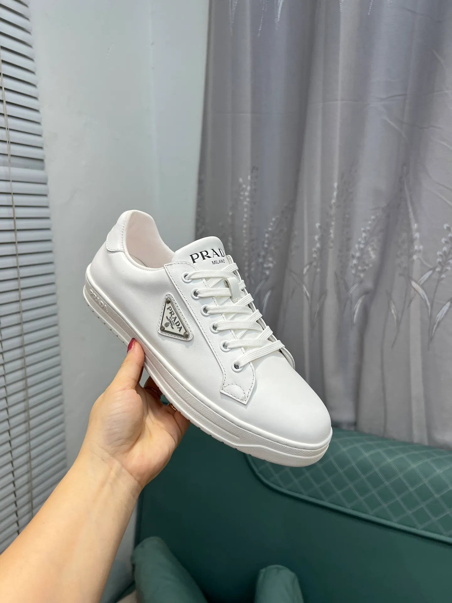Men's shoes 💰540 [PRADA] Men's shoes are popular in the counter, official website synchronization, 1 high-quality shipment ✔️ Original frosted cowhide + cowhide lining, 1🆚1 replica, original sole, 38-45 (45 customized, non-refundable)